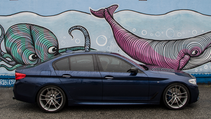 Illustration for article titled Here's What A BMW 5 Series Can Do With $14,000 In Dinan Upgrades